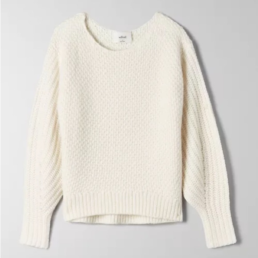 NWOT Aritzia Wilfred Limerick Sweater in Birch